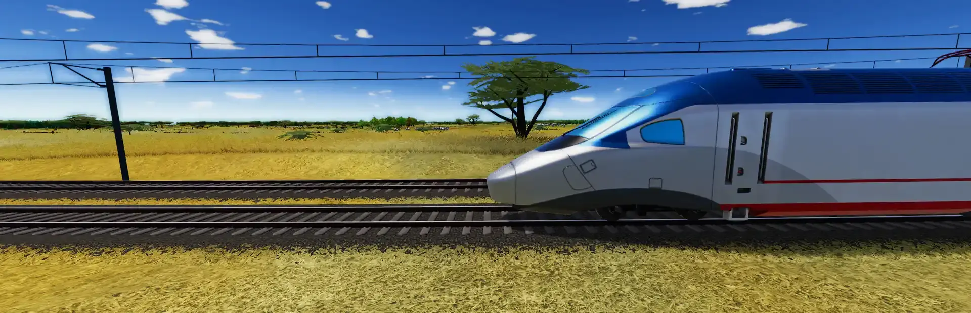 Train World Driver background