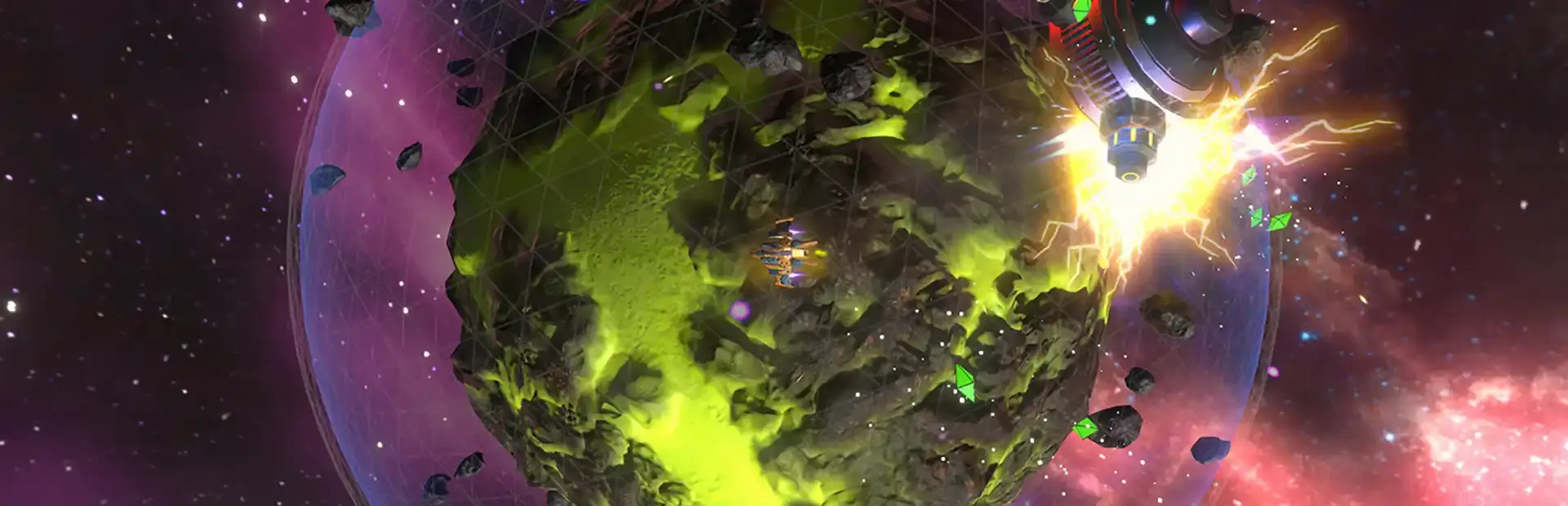 Orbital Invaders background