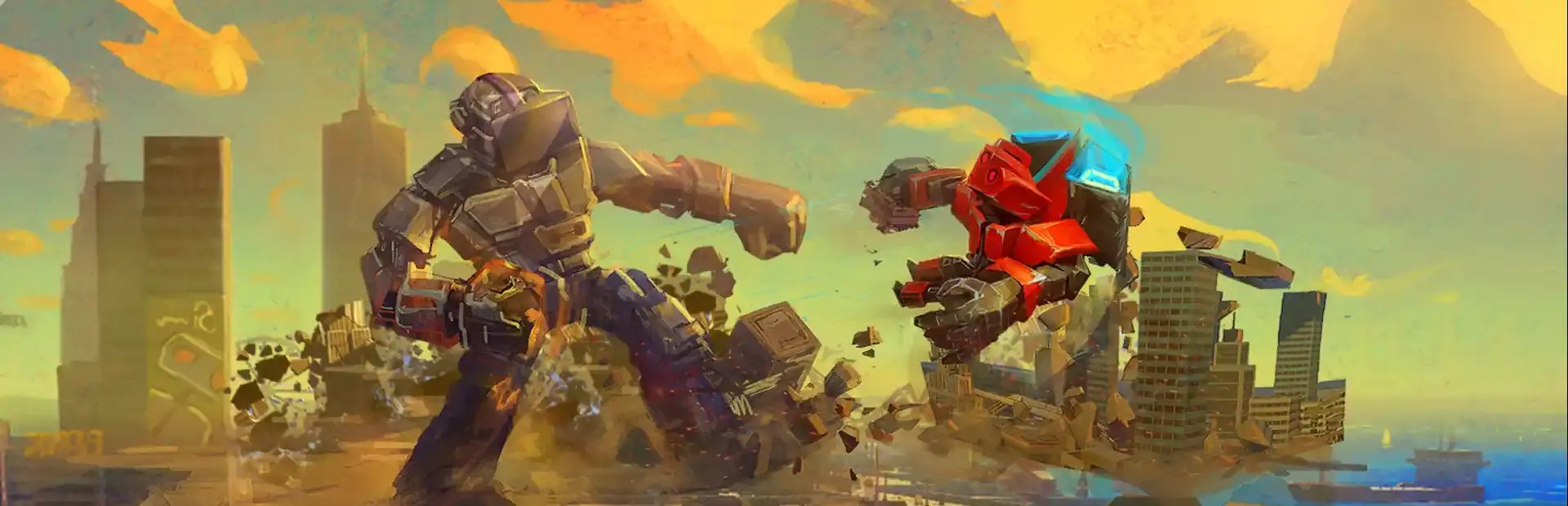 VRobot: VR Giant Robot Destruction Simulator background