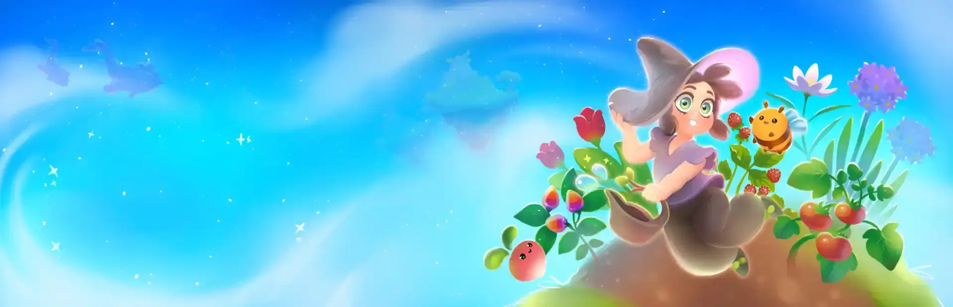 Garden Witch Life background