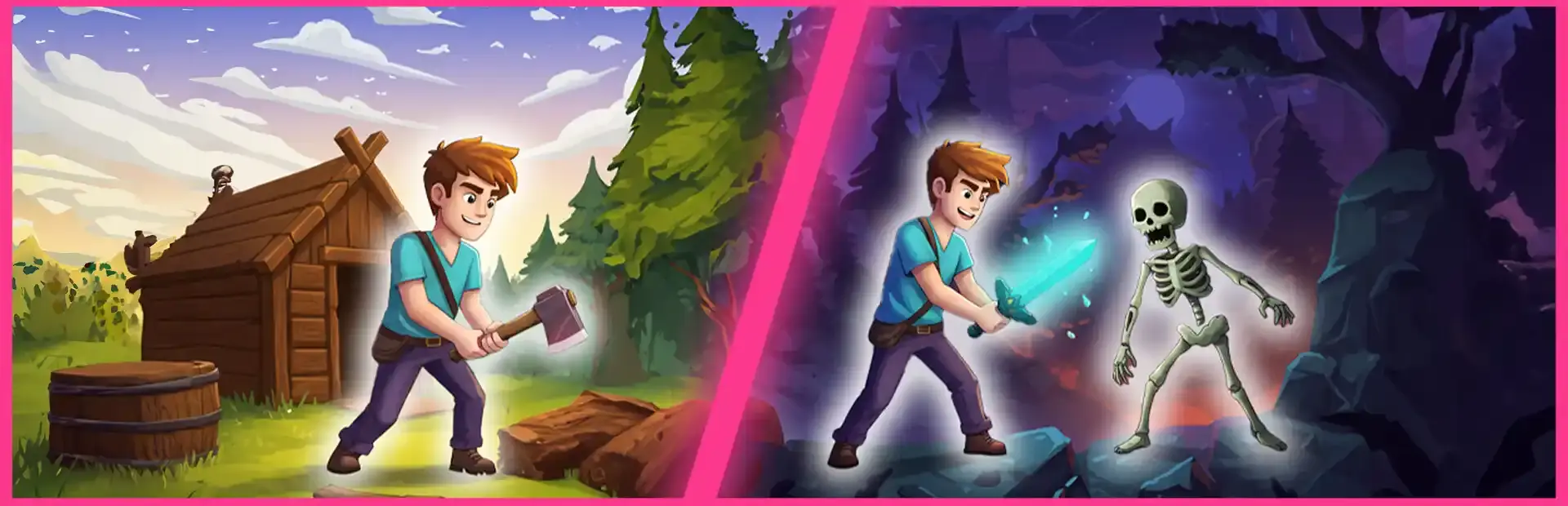 Build & Survive background