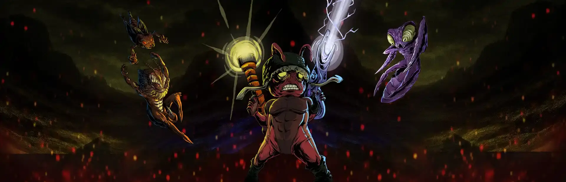 Hell Bug background