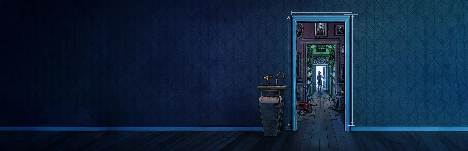 Blue Prince background
