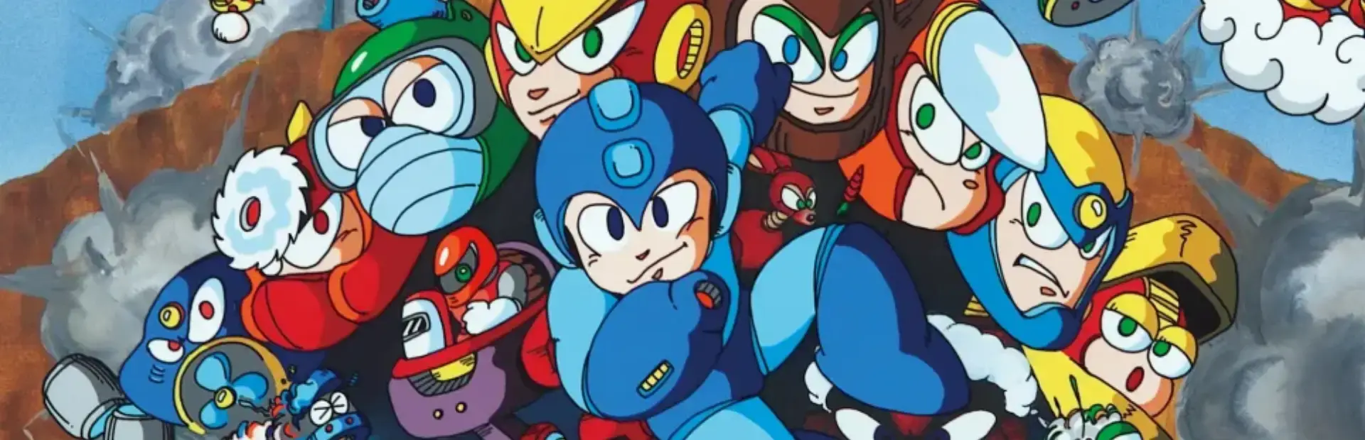 Robot Master background