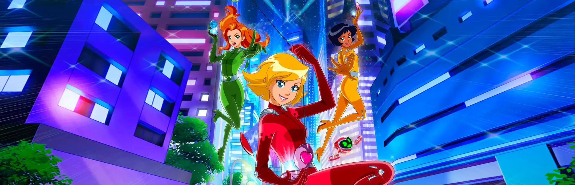 Totally Spies! Cyber Mission background