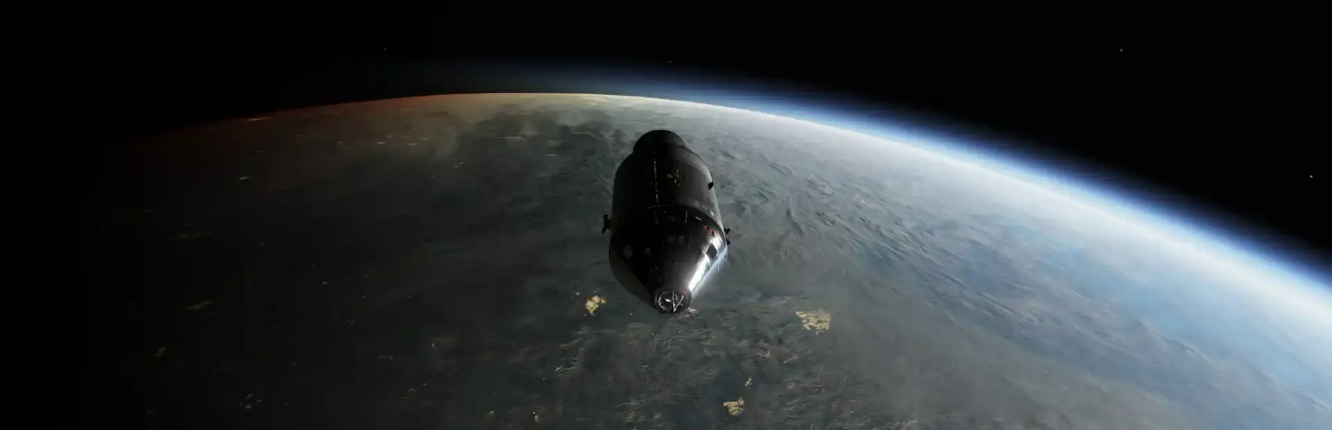 Reentry: A Space Flight Simulator background