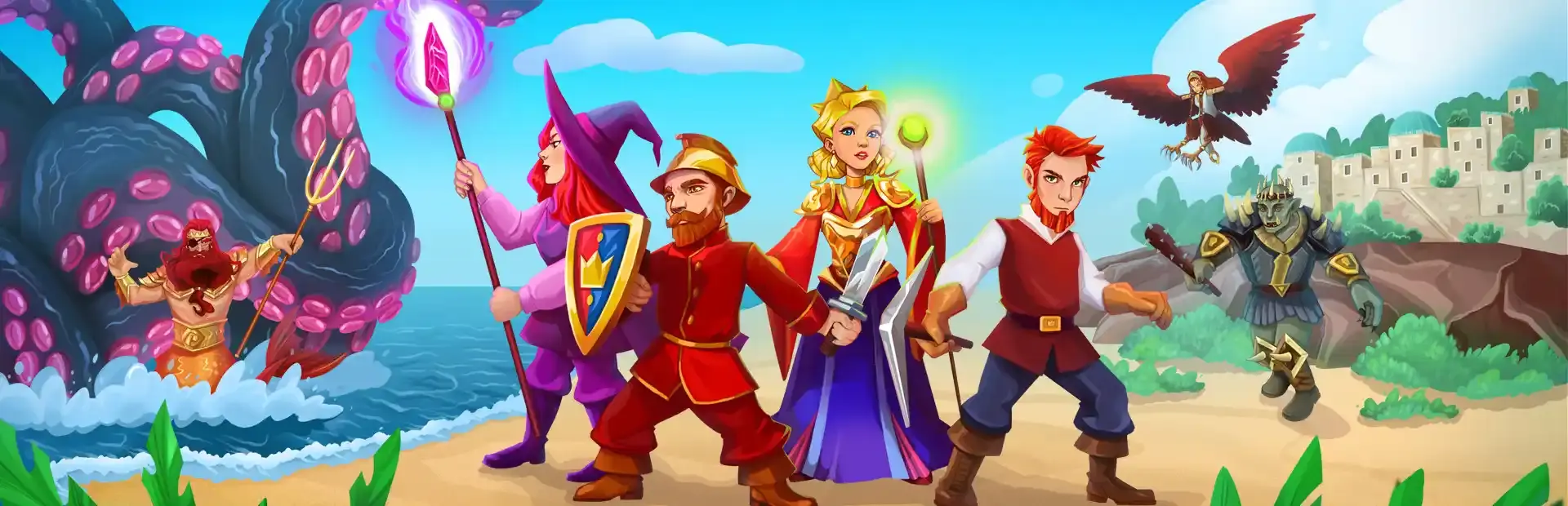 Gnomes Garden: Return of the Queen background