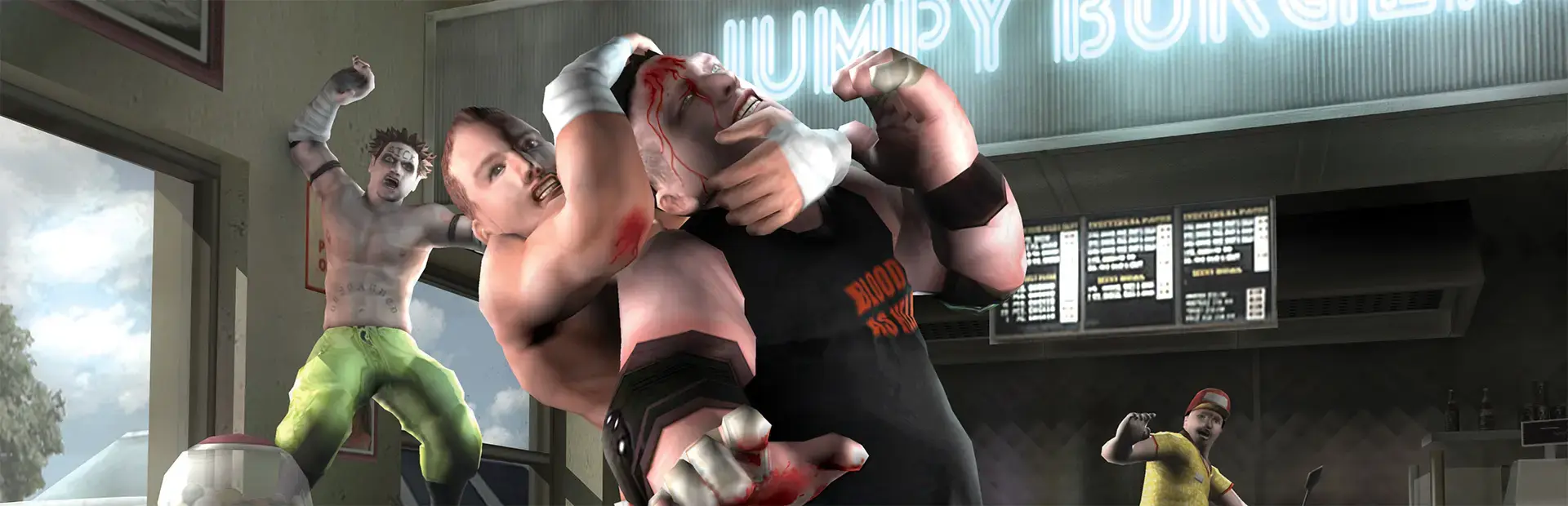Backyard Wrestling 2: There Goes the Neighborhood background