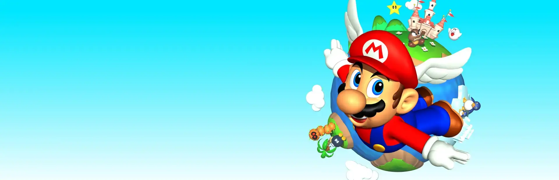 Super Mario 64 background