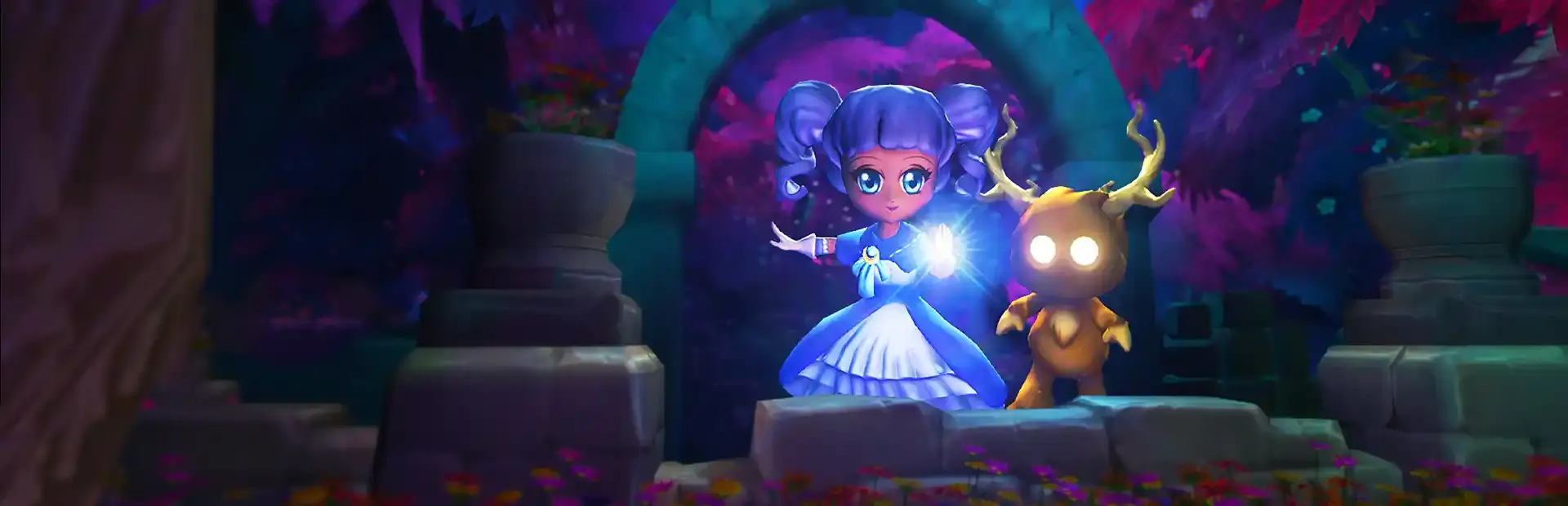 Luna and the Moonling background