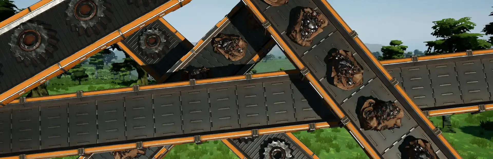 Belts of Iron background