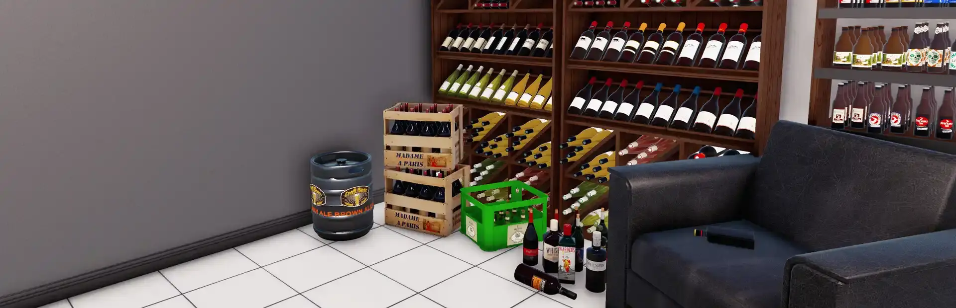 Liquor Store Simulator background