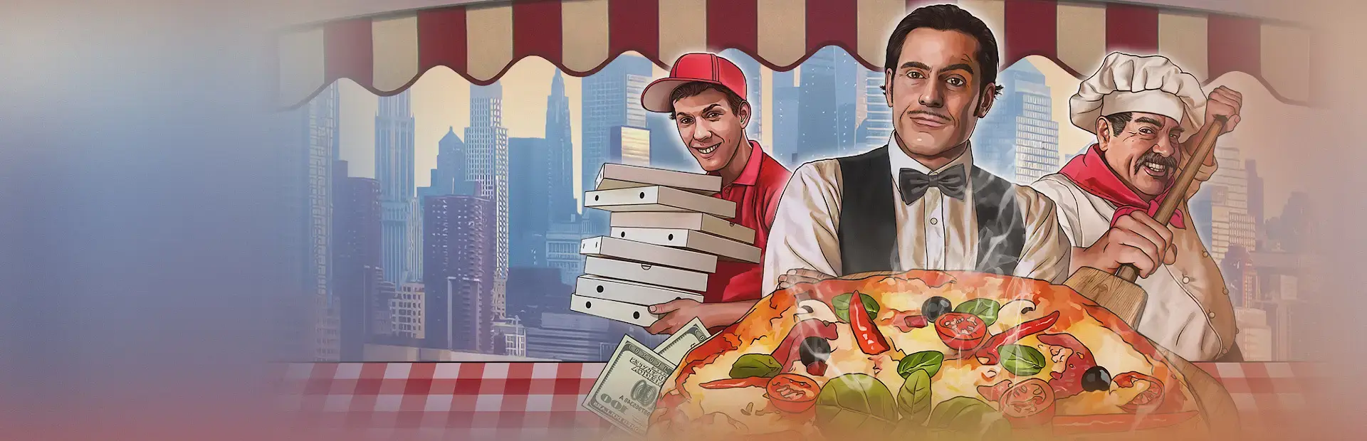 Pizza Connection 3: Pizza Creator background