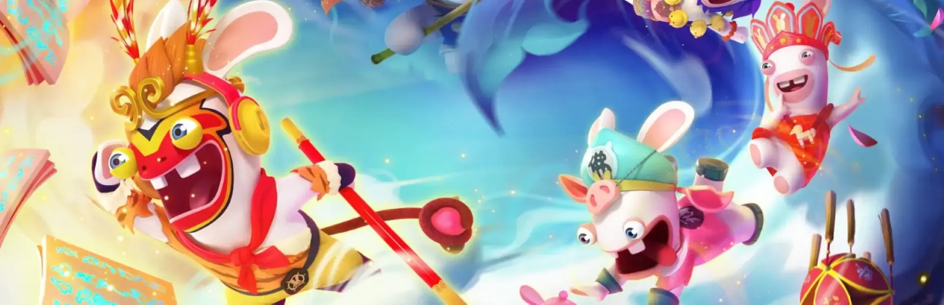 Rabbids: Legends of the Multiverse background