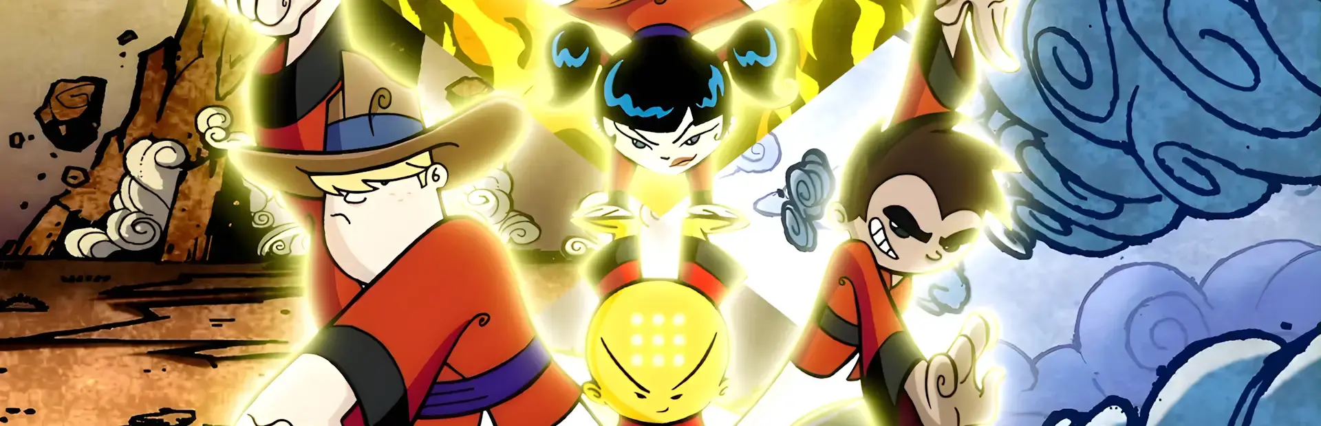 Xiaolin Showdown background