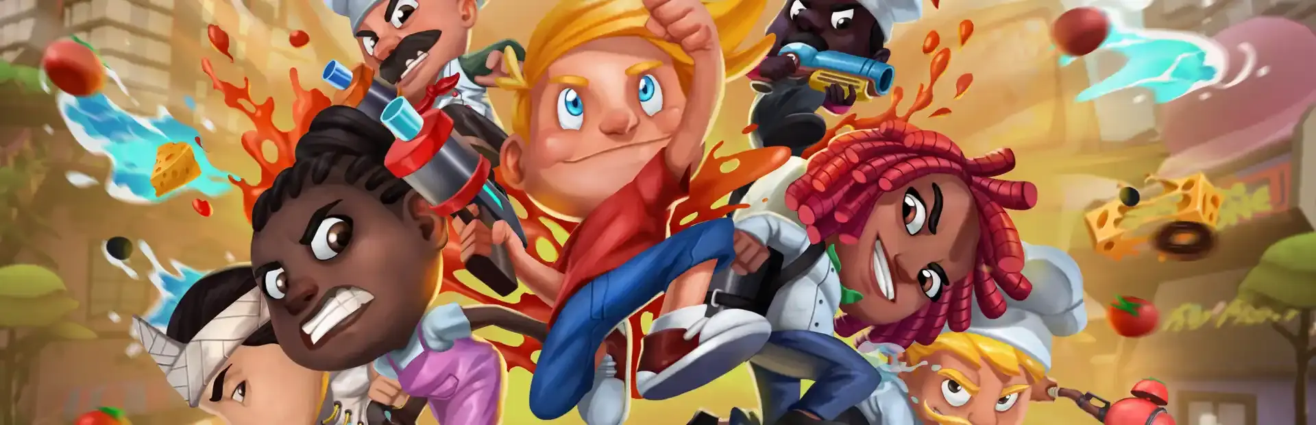 Food Fight: Culinary Combat background