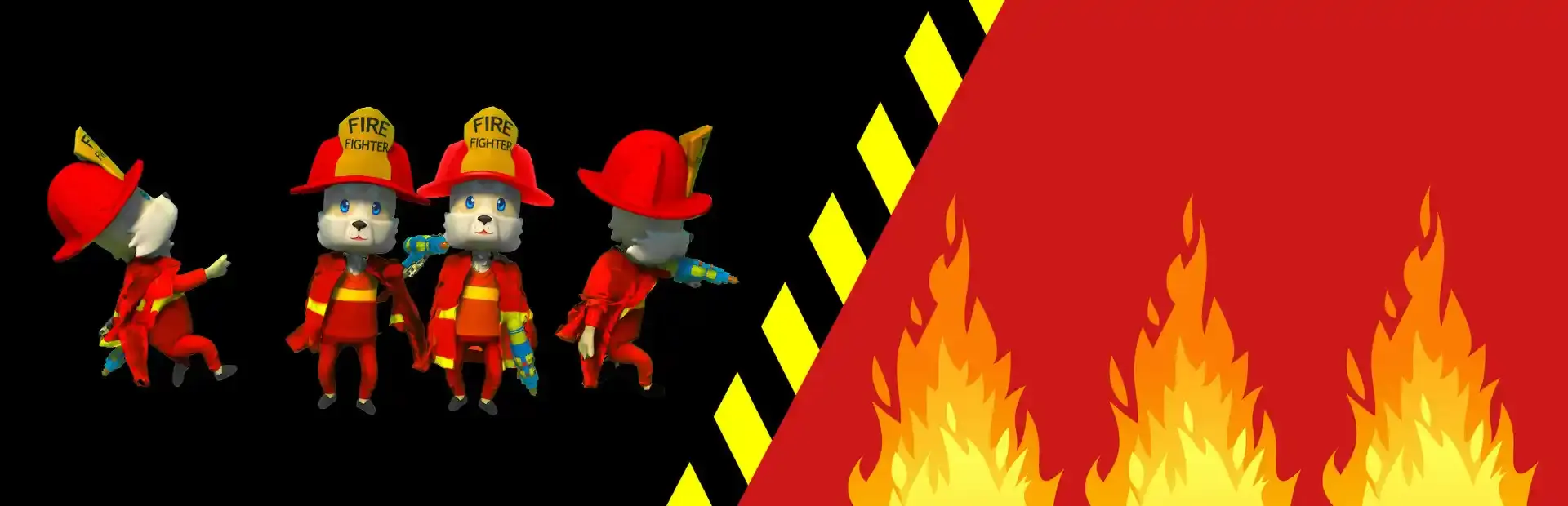 Firefighters Together background
