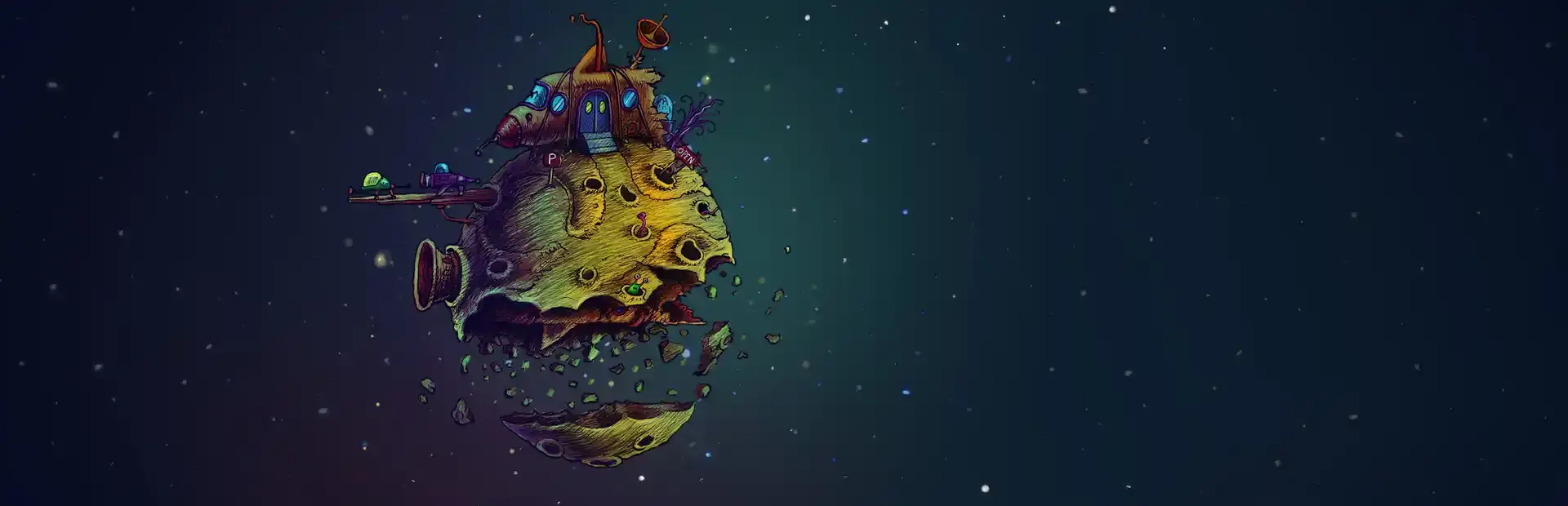 Space Savory background