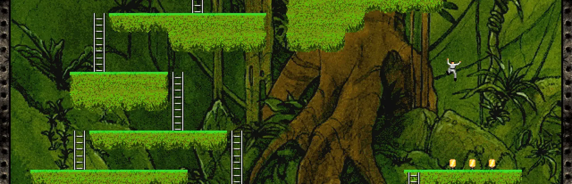 Lode Runner On-Line: The Mad Monks' Revenge background