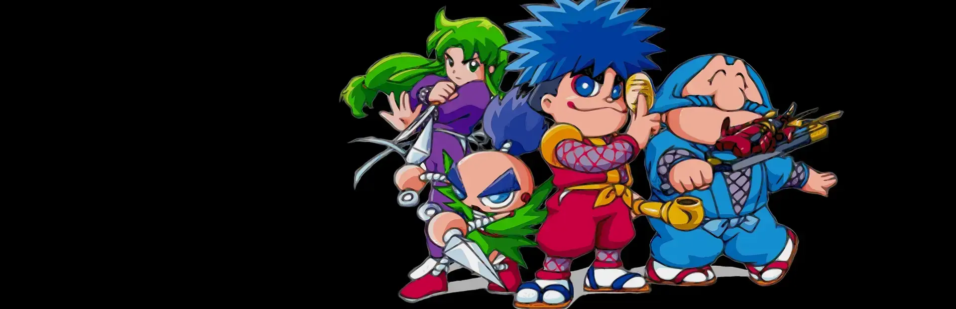 Goemon's Great Adventure background