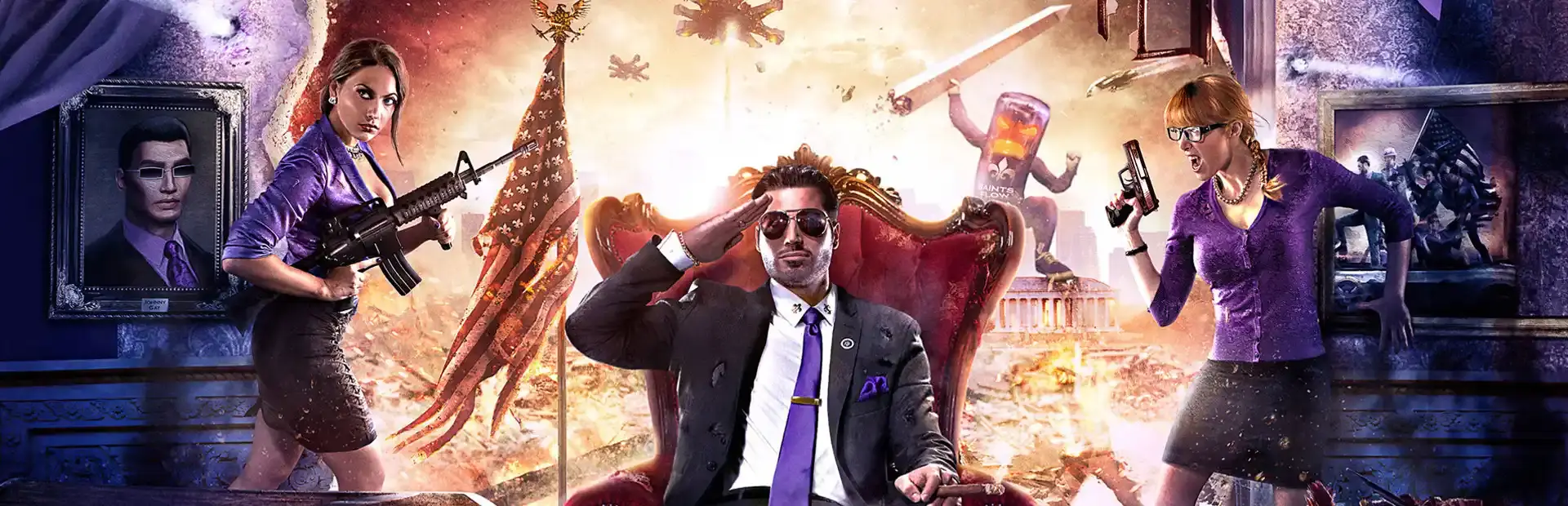 Saints Row IV: Re-Elected background