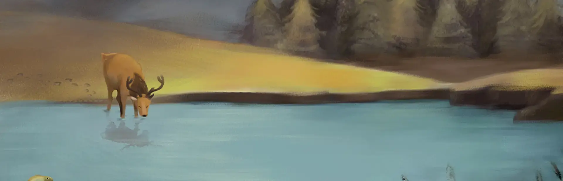 The Deer background