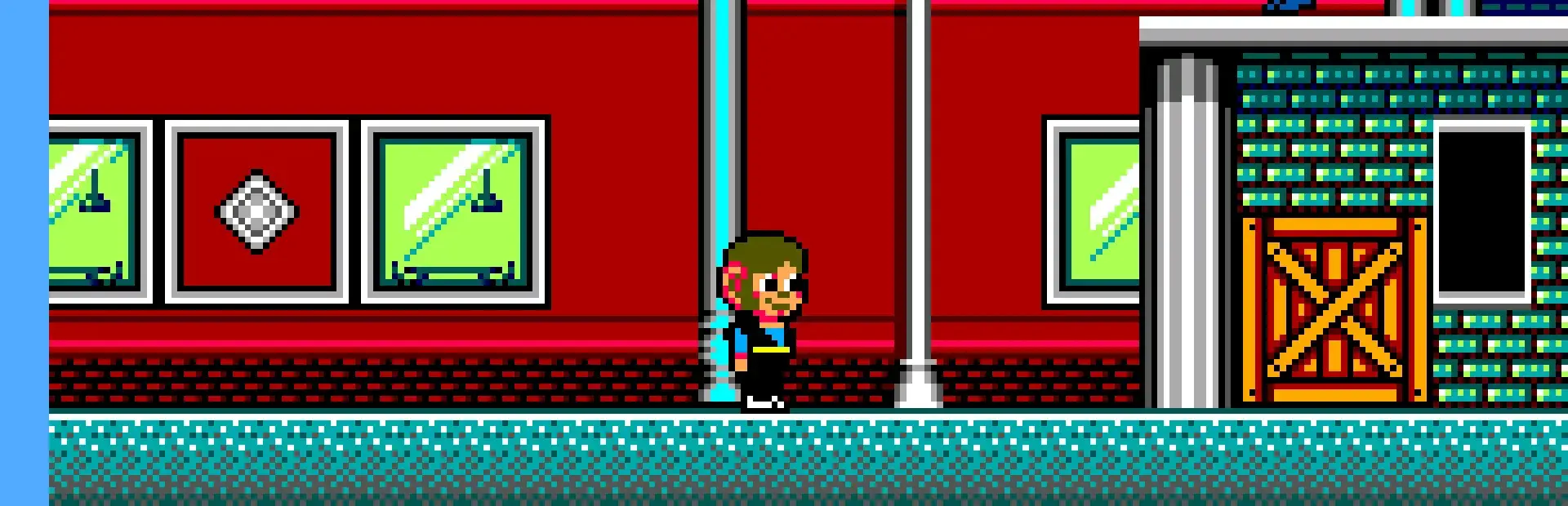 Alex Kidd in Shinobi World background