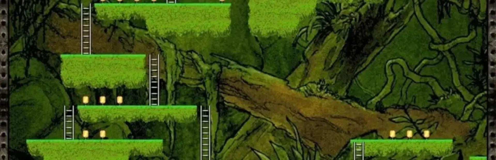 Lode Runner: The Dig Fight background