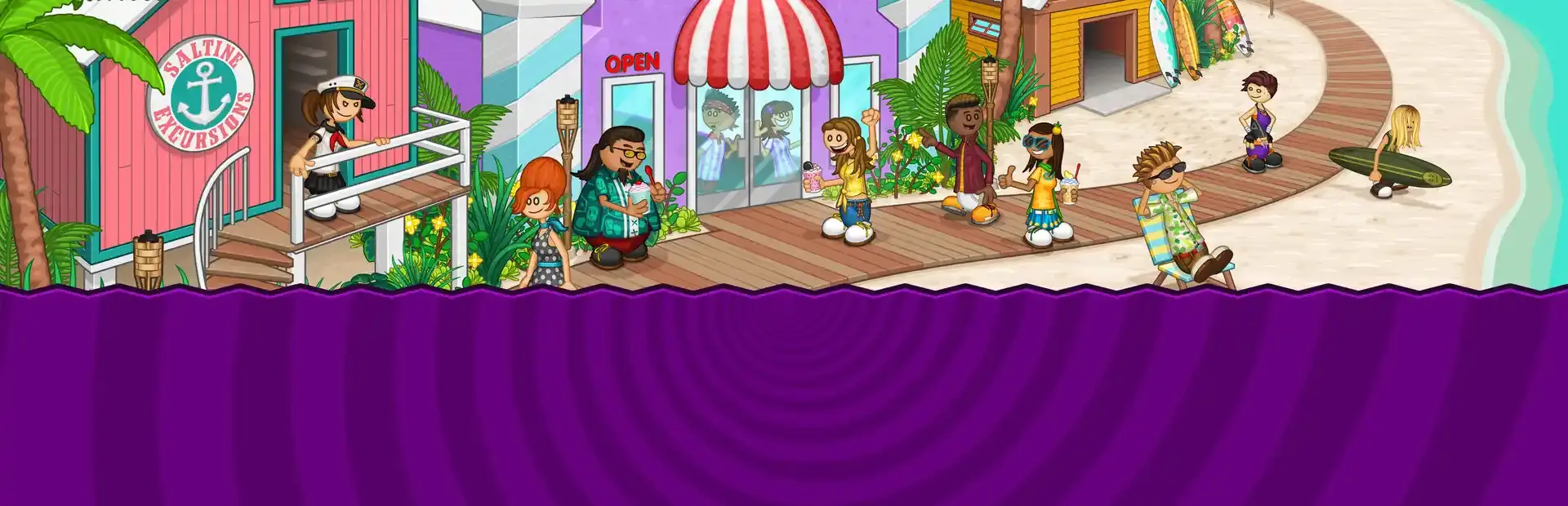 Papa's Freezeria Deluxe background