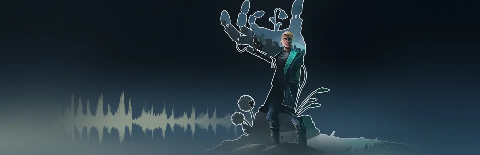Whispers of a Machine background