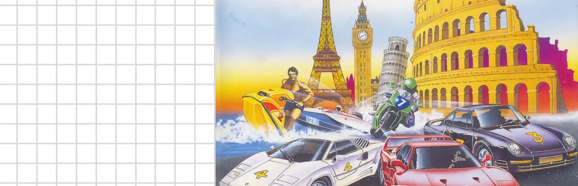 OutRun Europa background