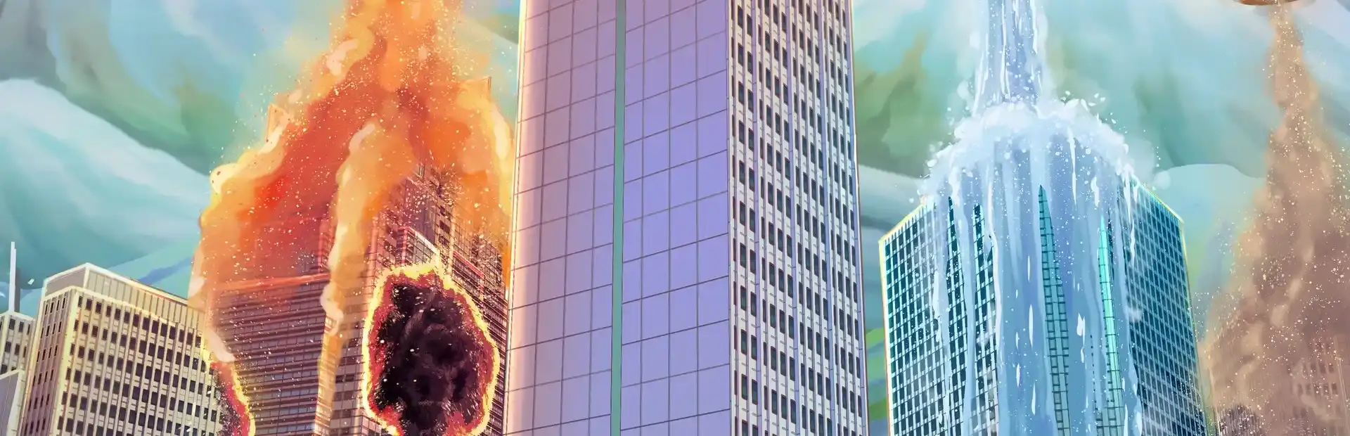 Sandbox Skyline background