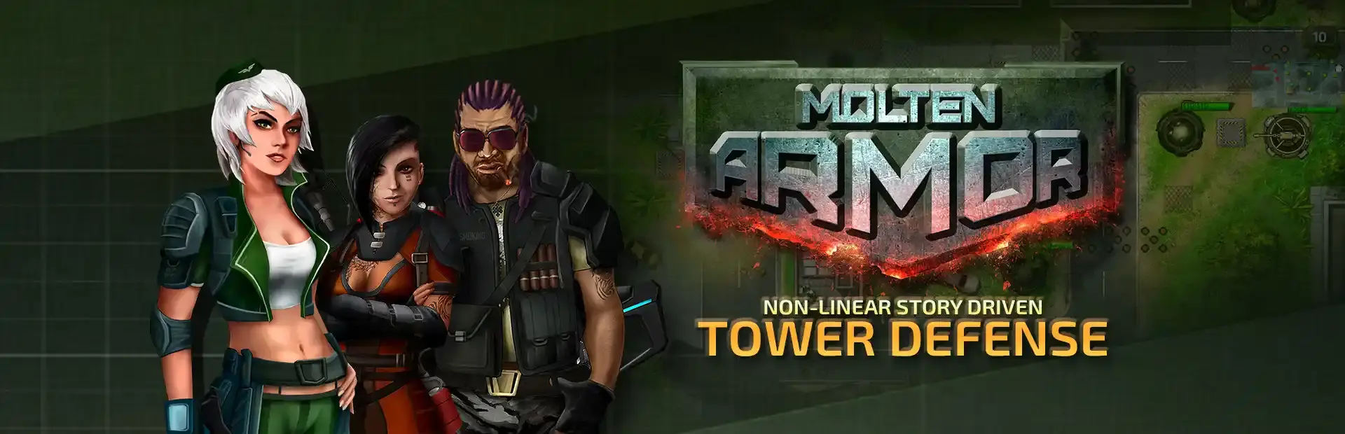 Molten Armor background
