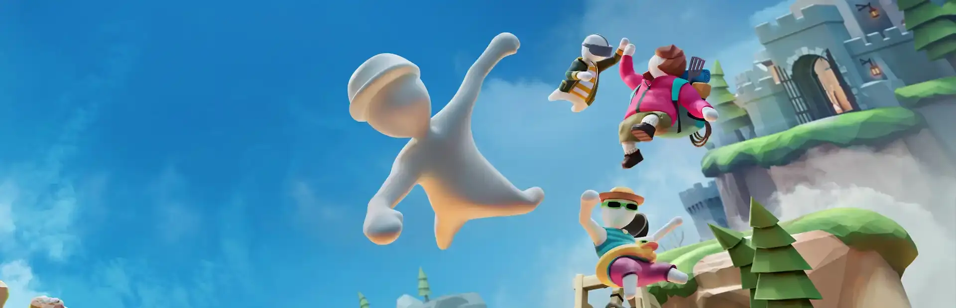 Human Fall Flat VR background