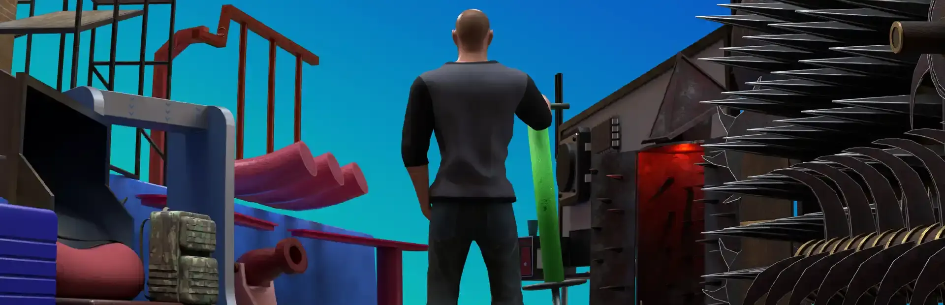 Pogoman background