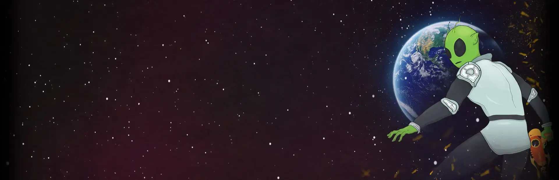 Bye-Bye, Wacky Planet background