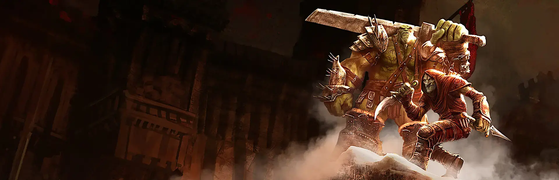 Of Orcs and Men background