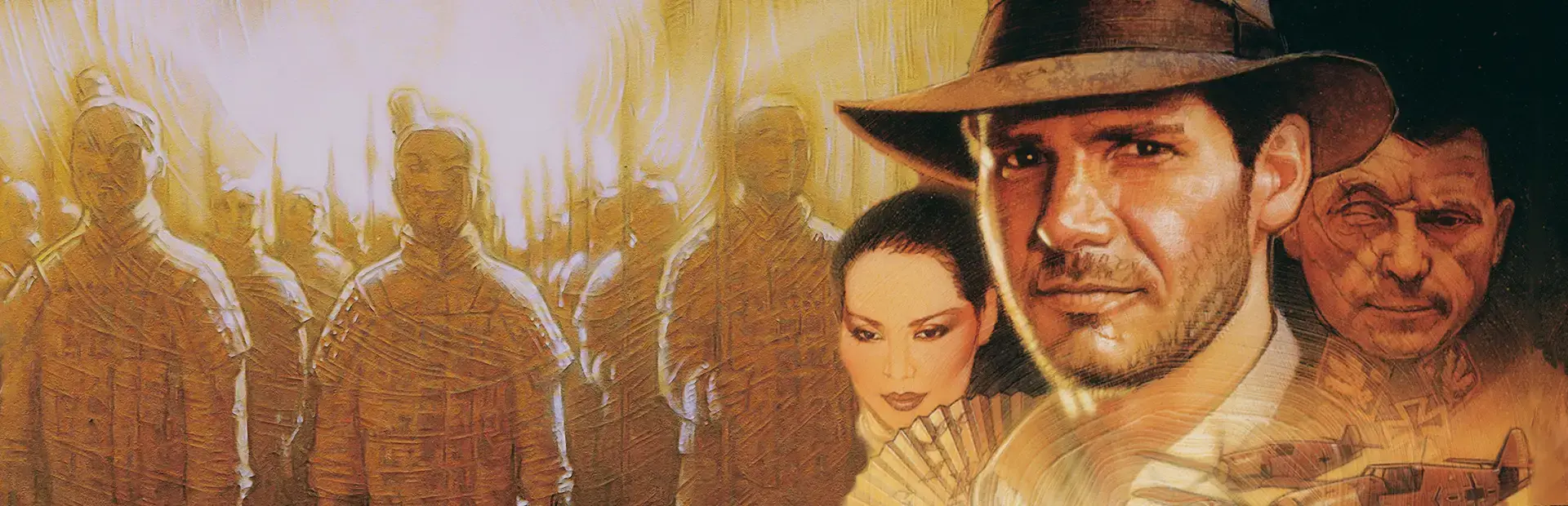 Indiana Jones and the Emperor's Tomb background
