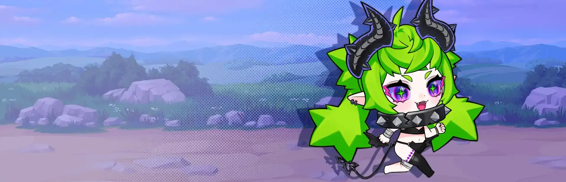 Devil Road Run! background