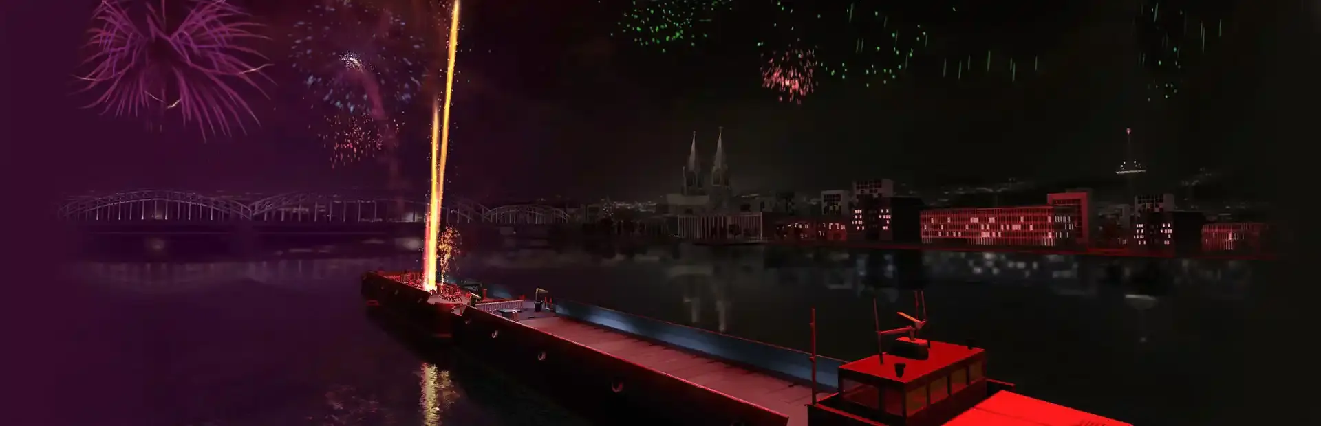 Fireworks Simulator background