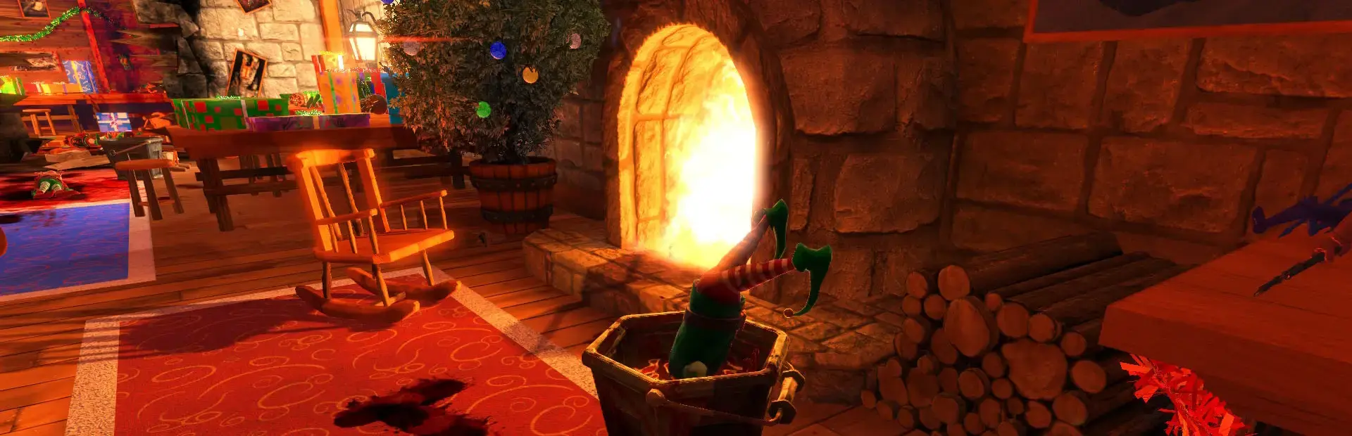 Viscera Cleanup Detail: Santa's Rampage background