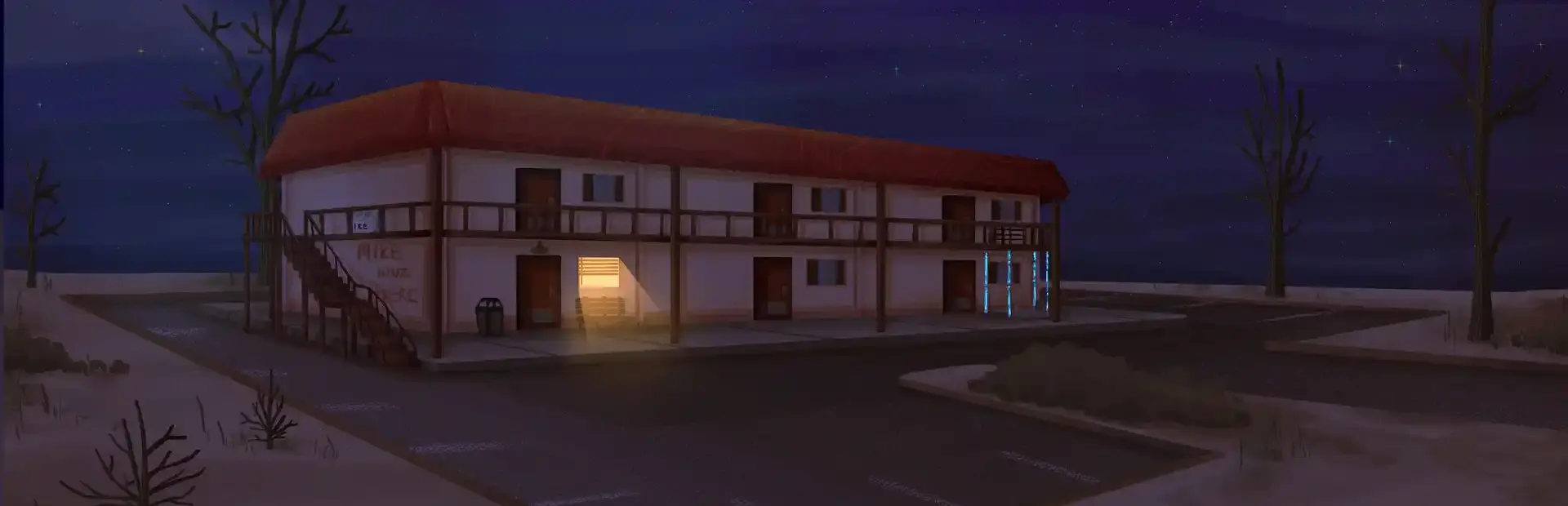 Morningtide Motel background