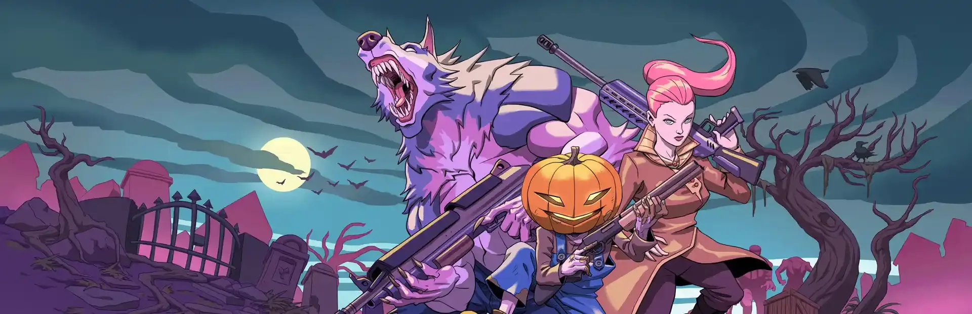 Savage Halloween background