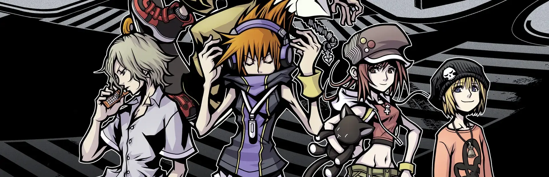 The World Ends with You background