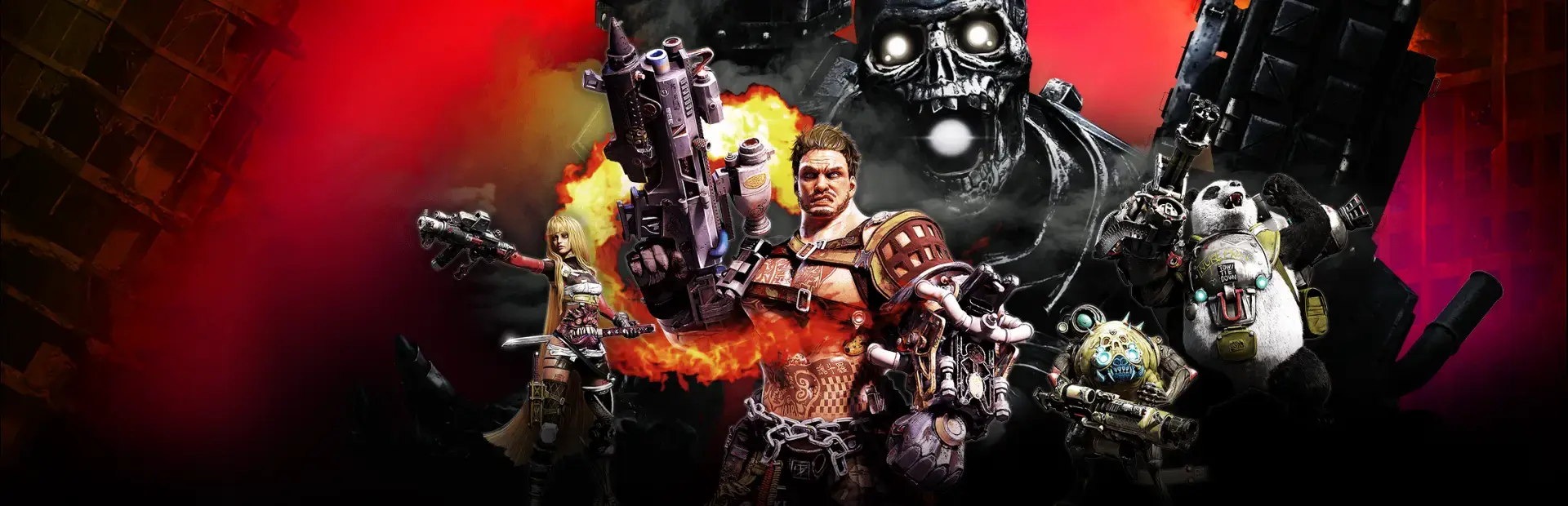 Contra: Rogue Corps background
