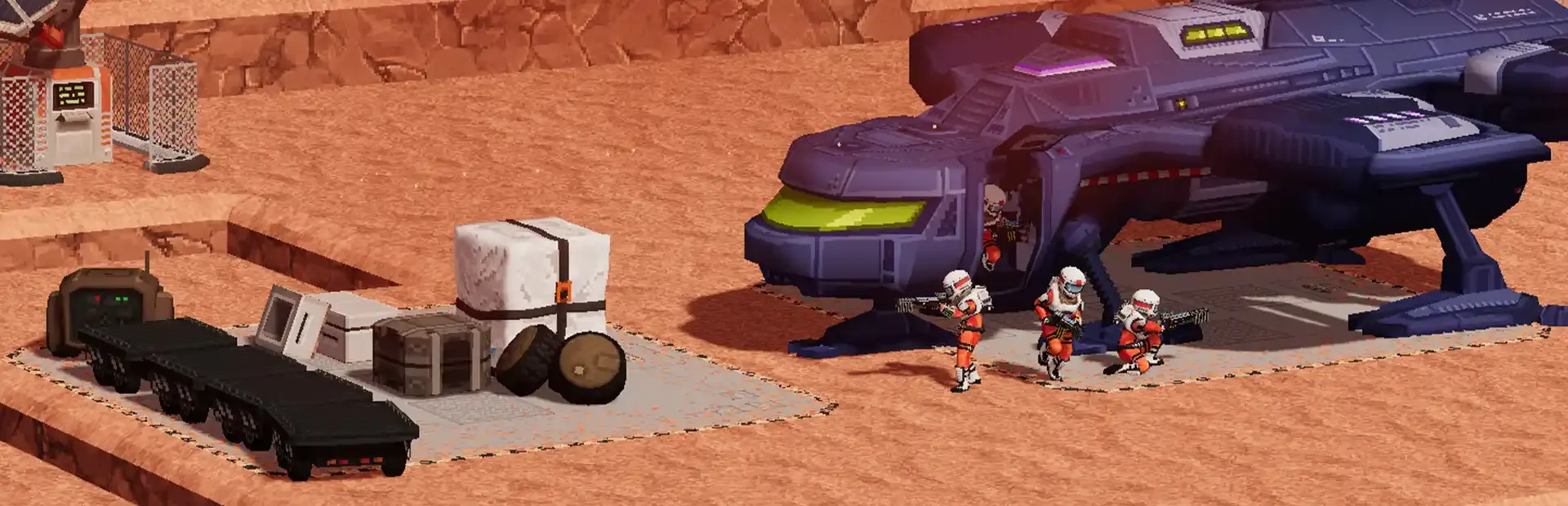 Mars Tactics background