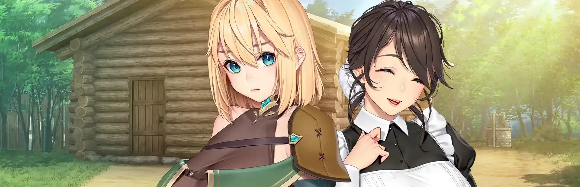 My Slow Life with the Princess Knight and Her Devoted Handmaiden background