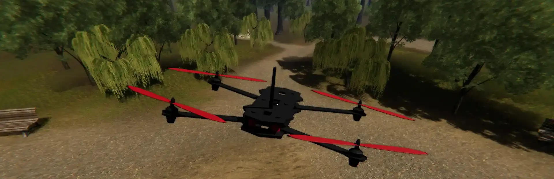 Drone Simulator background