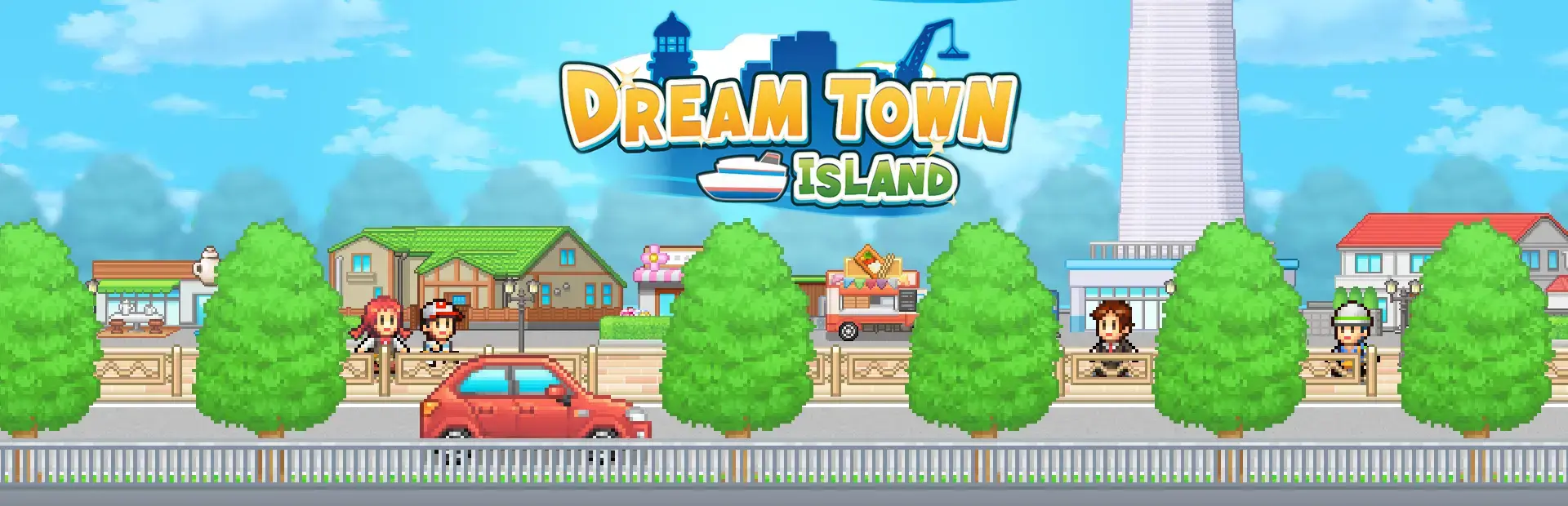 Dream Town Island background
