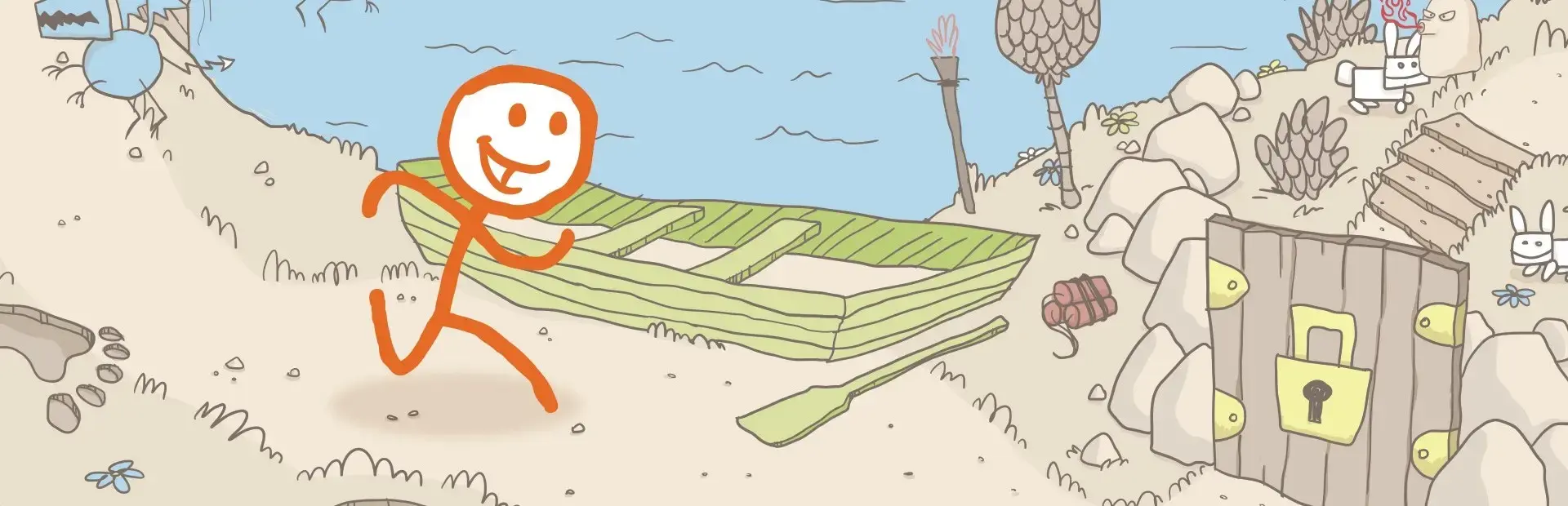 Draw a Stickman: Epic background